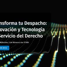 5 febrero | Wolters Kluwer Legal Software organiza un webinar exclusivo: ‘Transforma tu Despacho Legal: Innovación y Tecnología al Servicio del Derecho’